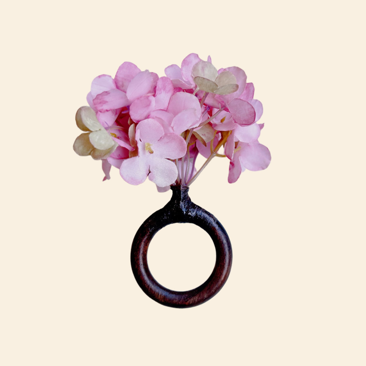 Anneau de serviette Hortensia - vendu à l'unité