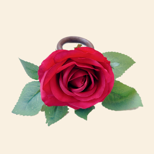 Anneau de serviette Rose - vendu à l'unité