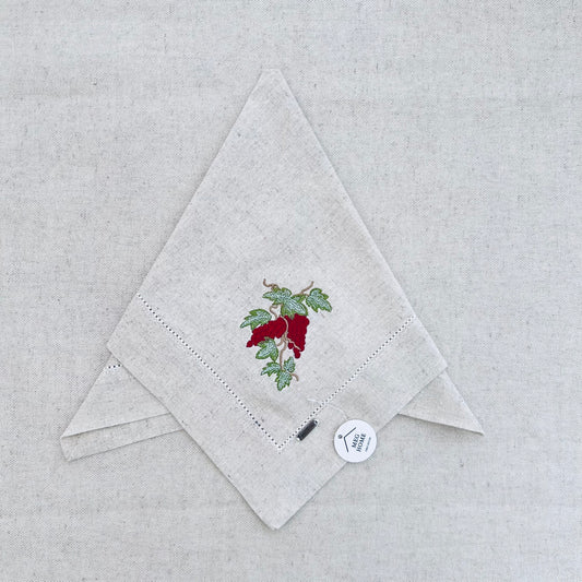 Serviette de table - Raisins