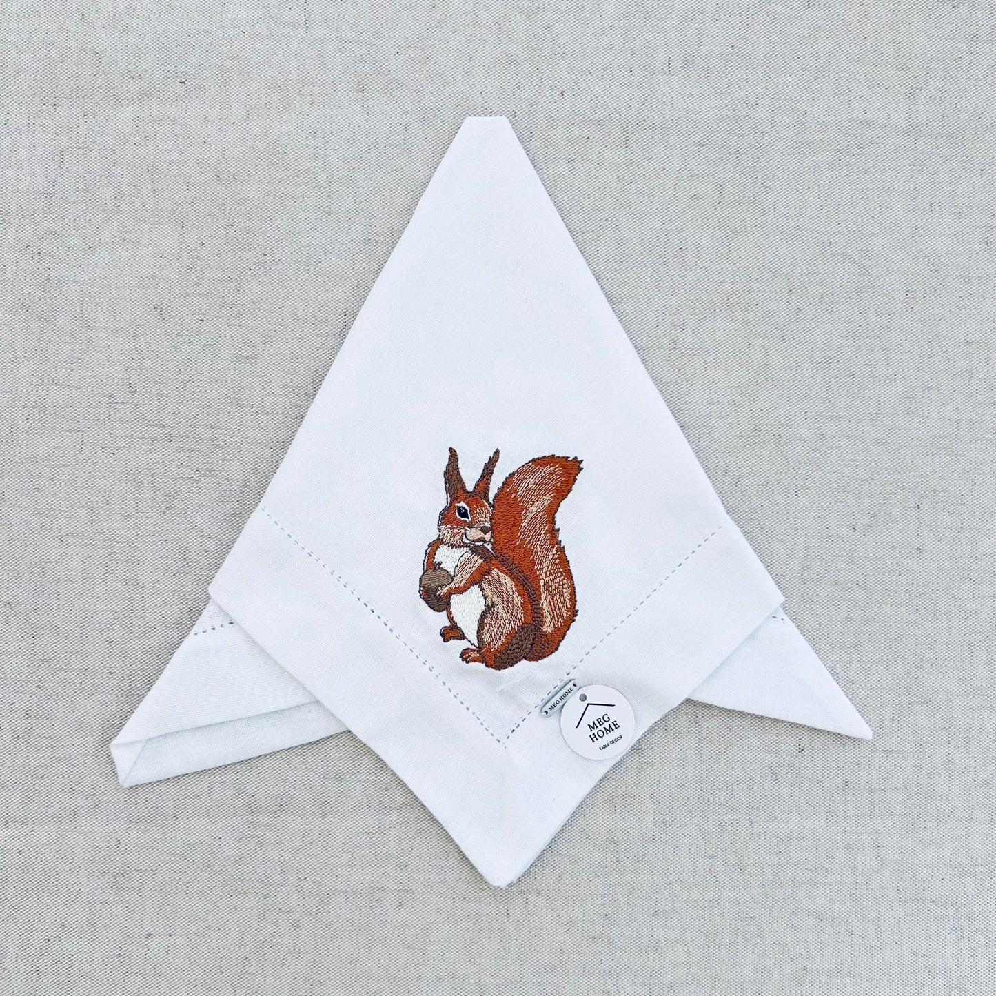 Serviette de table - Écureuil