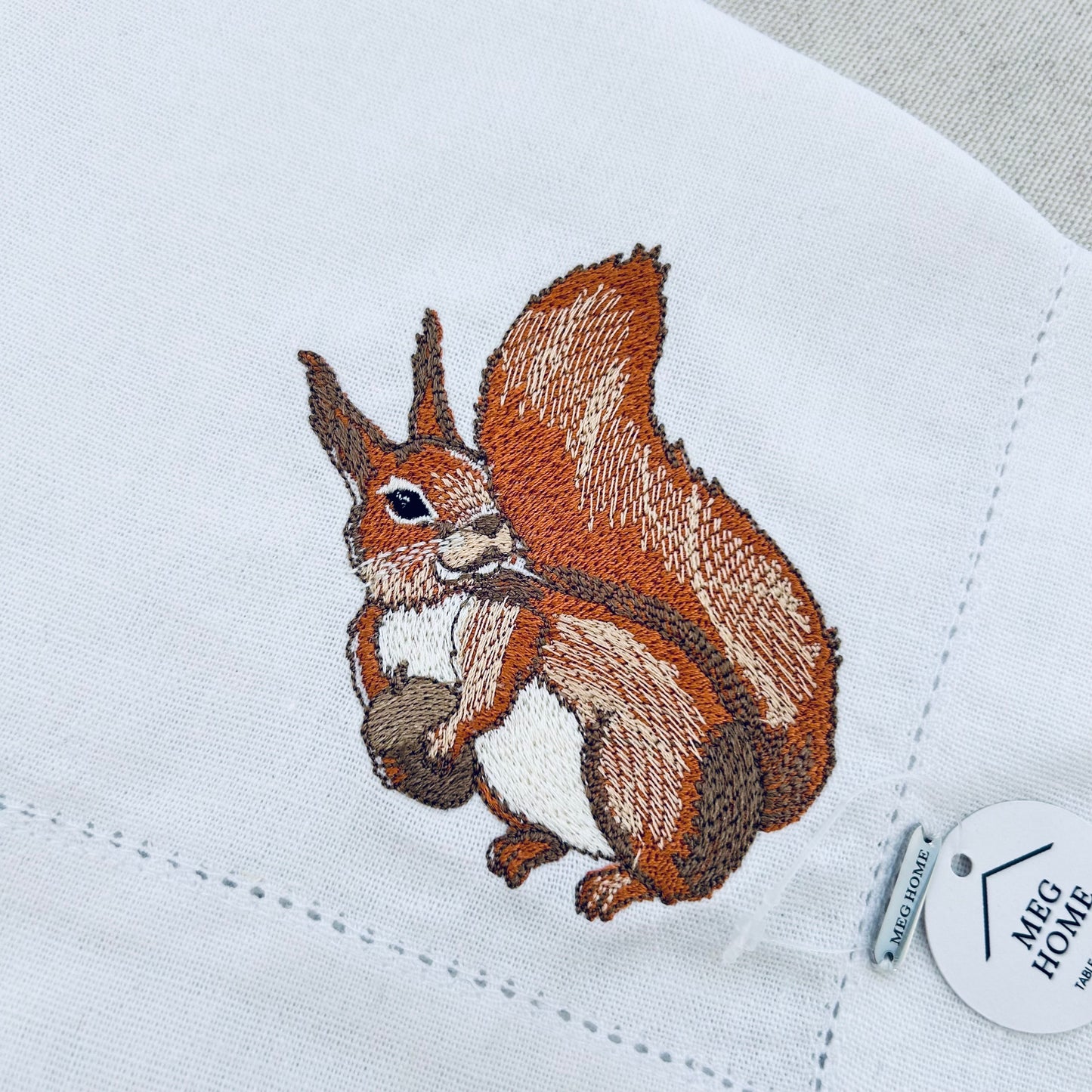 Serviette de table - Écureuil