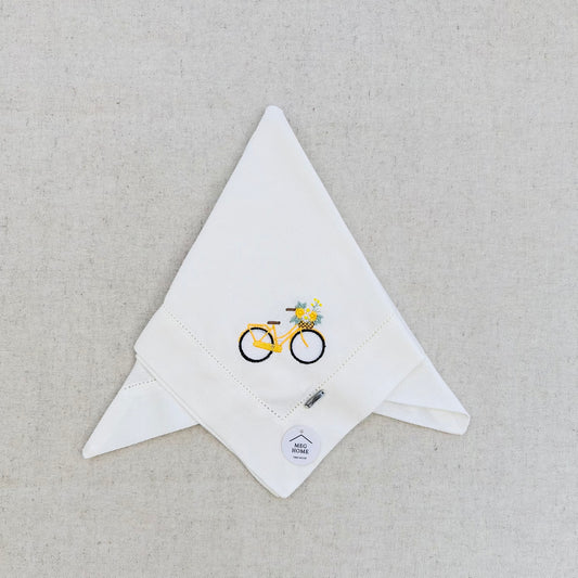 Serviette de table - Margot jaune