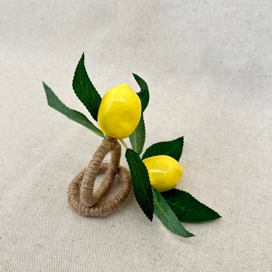 Rond de serviette - Citron
