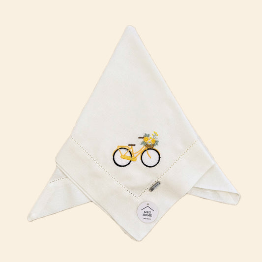 Serviette de table - Margot jaune