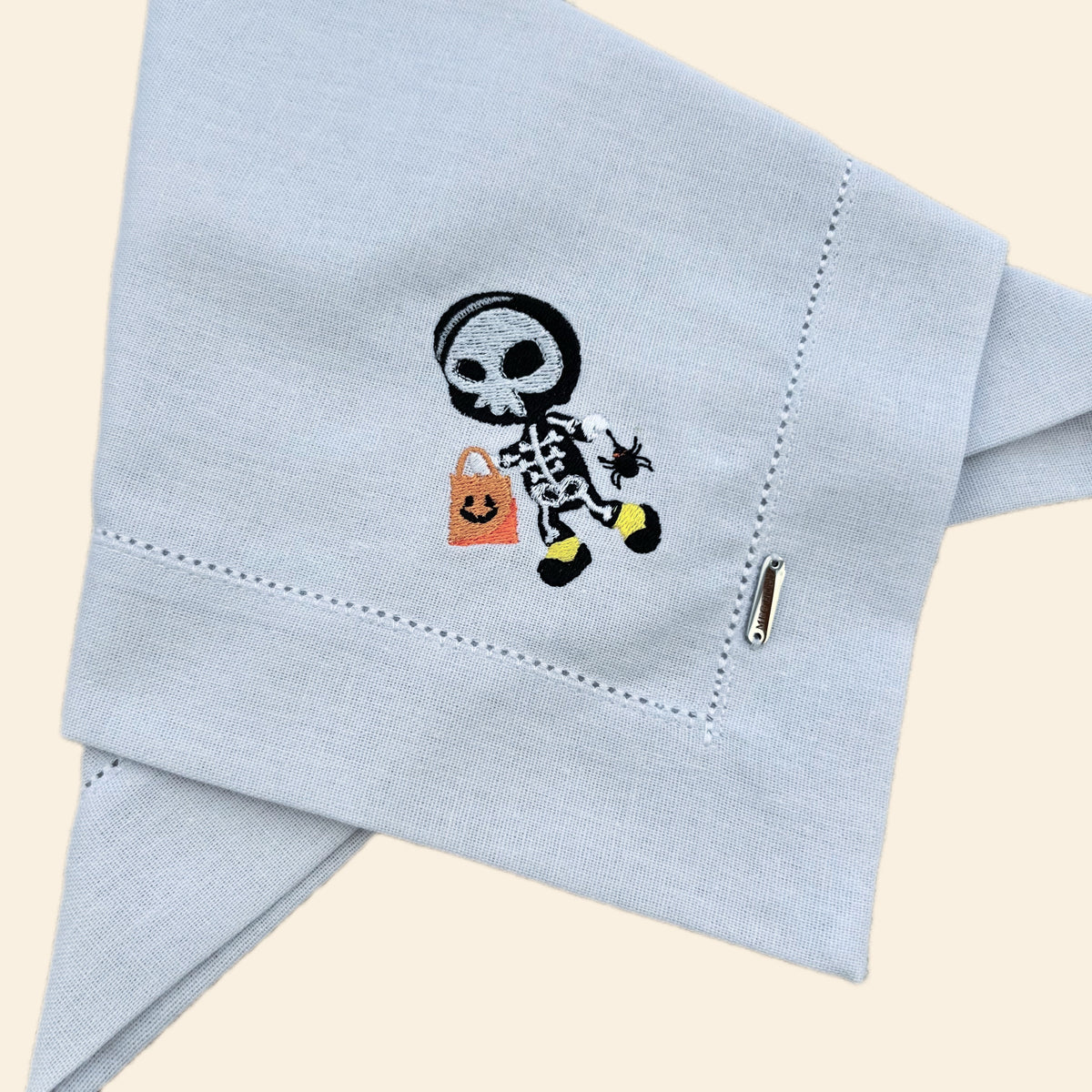 Serviette de table - Squelette