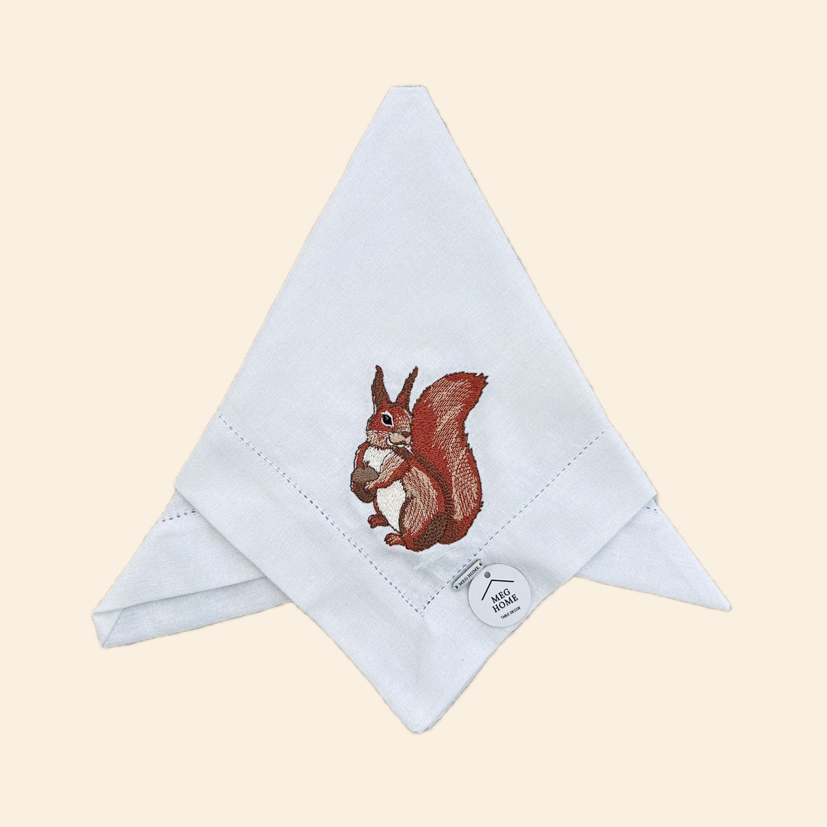 Serviette de table - Écureuil