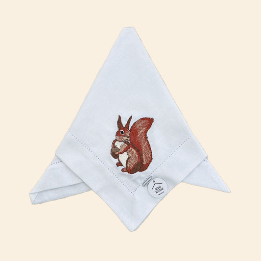 Serviette de table - Écureuil