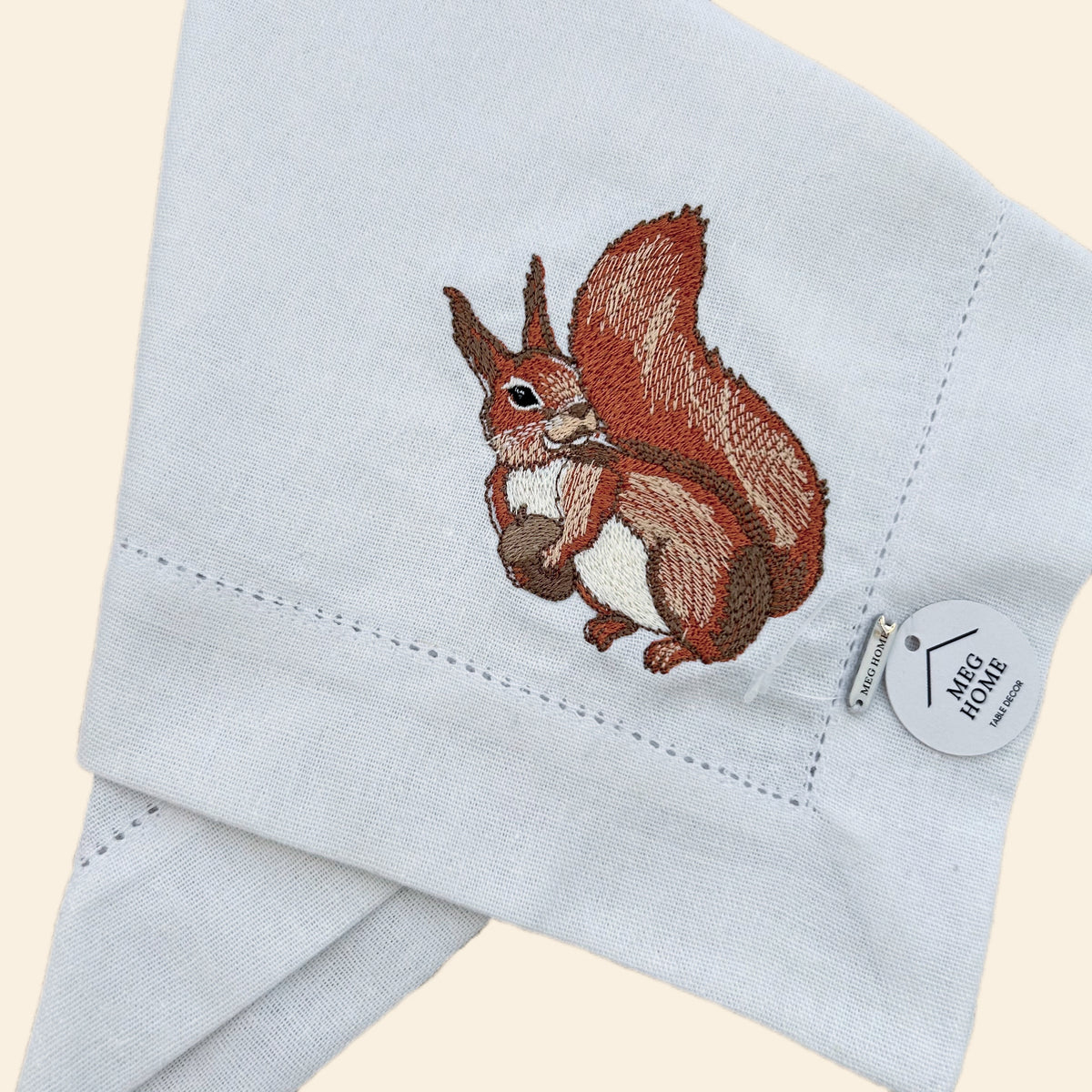 Serviette de table - Écureuil